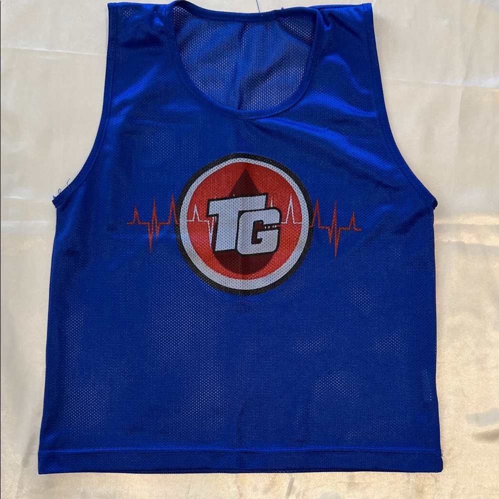 Blue Mesh TGLC “EMTG” Tank Top